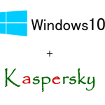 Windows10とカスペルスキーデザイン画像